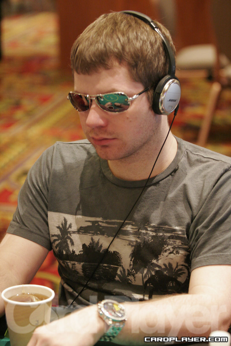 Jon Little day one of the Mandalay Bay Poker Championship