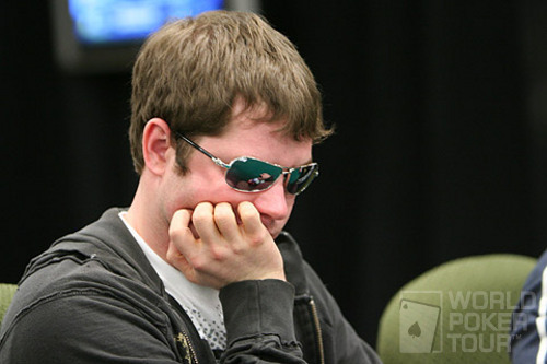 Jonathan "FieryJustice" Little on Day 1a of the WPT North American Poker Championship at the Fallsview Casino