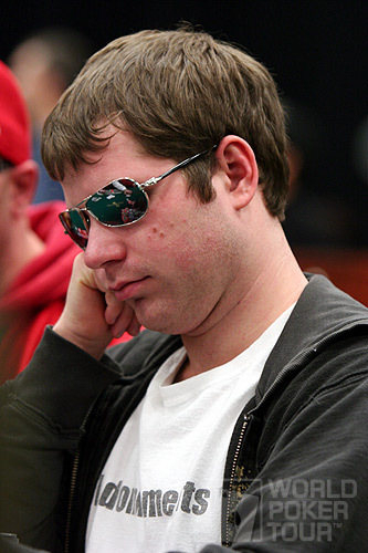Jonathan Little on Day 2 of the WPT North American Poker Championship at the Fallsview Casino