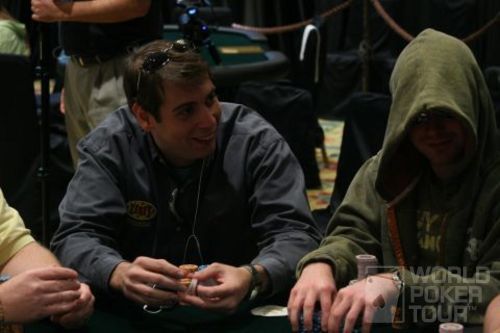 Tim Frazin at the Final Table Day 3 Gulf Coast Poker Championship