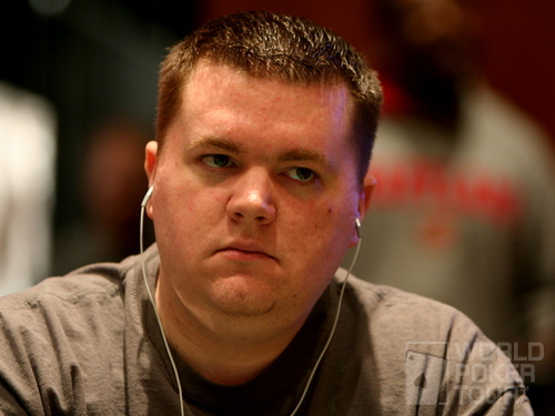 Eric "Rizen" Lynch on Day 1 of the WPT Borgata Winter Open