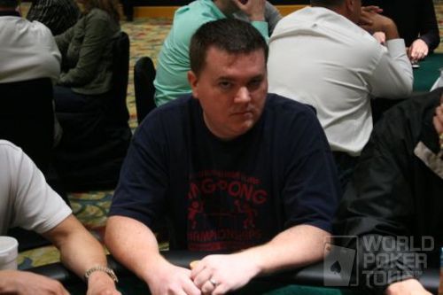 Eric Lynch on Day 2 of the Gulf Coast Poker Championship