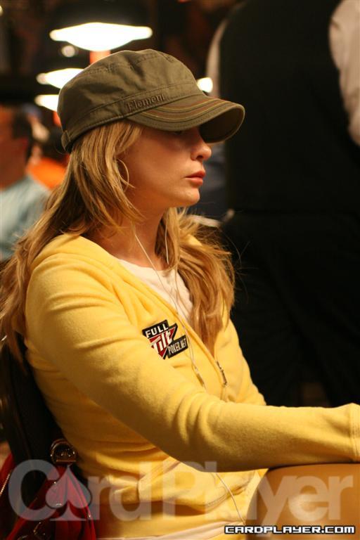 Erica Schoenberg at the 2008 WSOP