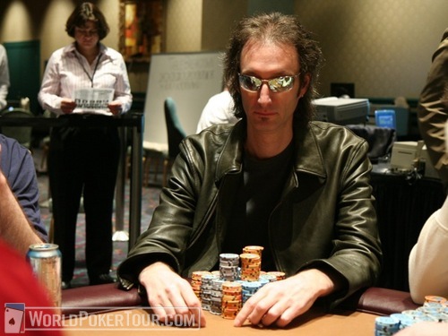 Andrew "AK" Barta on Day 5 of the WPT Foxwoods Poker Classic