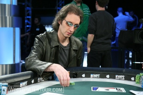 Andrew Barta at the final table of the WPT Foxwoods Poker Classic
