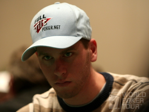 Jeff Madsen on Day 1 of the WPT Borgata Winter Open