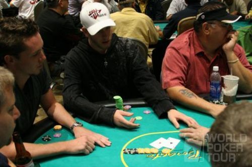 Jeff Madsen Day 1 of the Bogata Poker Open