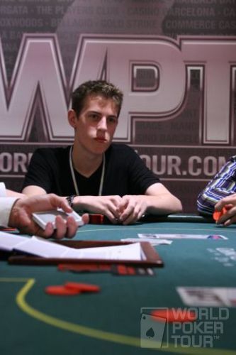 Mikr "Timex" McDonald on Day 1 of the WPT Spanish Championship