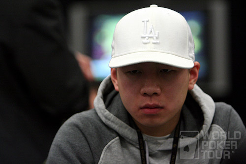 Danny Wong on Day 1c of the WPT North American Poker Championship at the Fallsview Casino