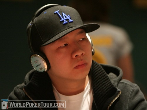 Danny Wong on Day 1 of the WPT Foxwoods Poker Classic