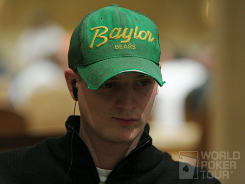 Jared Hamby on Day 4 of the Borgata Poker Classic