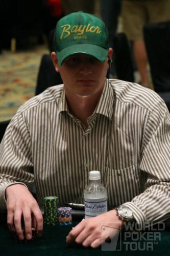 Jared Hamby on Day 1 of the Gulf Coast Poker Championship