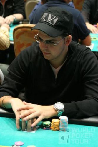Noah Schwartz on Day 2 of the Borgata Poker Open