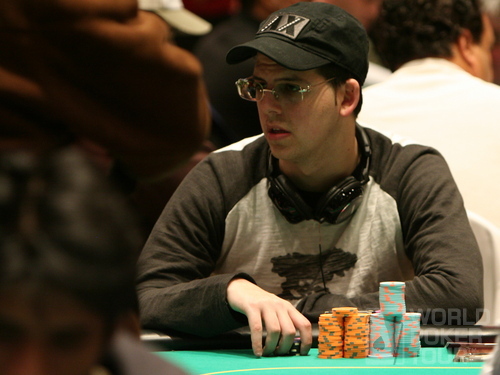 Noah "fourUhaters" Schwartz on Day 2 of the WPT Borgata Poker Classic