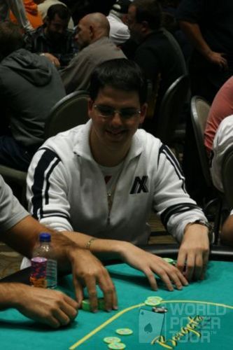 Noah Schwartz on Day 1 of the Borgata Poker Open