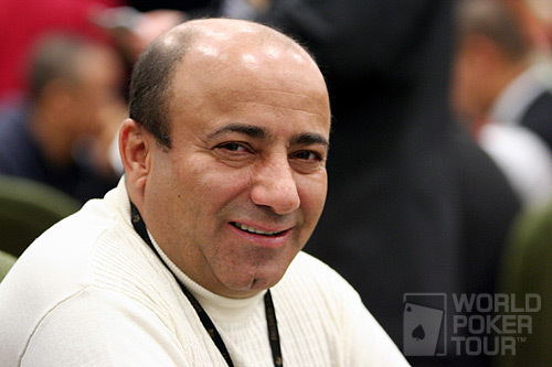 Freddy Deeb on Day 1b of the WPT North American Poker Championship at the Fallsview Casino