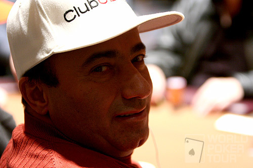Freddy Deeb on Day 1b of the 2007 Foxwoods World Poker Finals