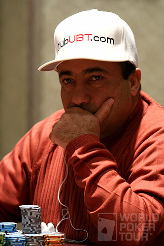 Freddy Deeb on Day 5 of the WPT Foxwoods World Poker Finals