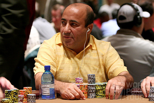 Freddy Deeb on Day 2 of the WPT Foxwoods World Poker Finals