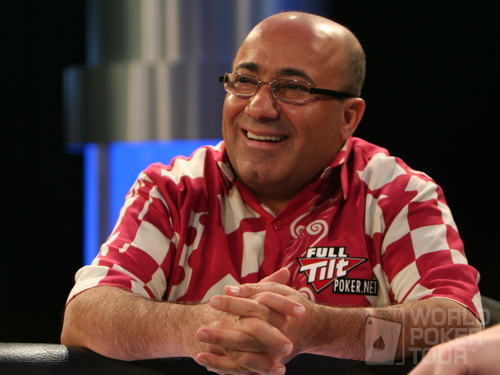 Freddy Deeb at the Final Table of the WPT Tunica World Poker Open