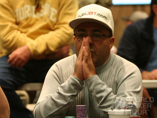 Freddy Deeb on Day 2 of the WPT Tunica World Poker Open