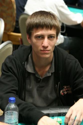 Mario "Pwnasaurous" Silvestri on Day 1 of the Borgata Poker Open