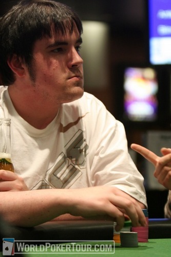 Tim West on Day 1 of the WPT Reno World Poker Challenge