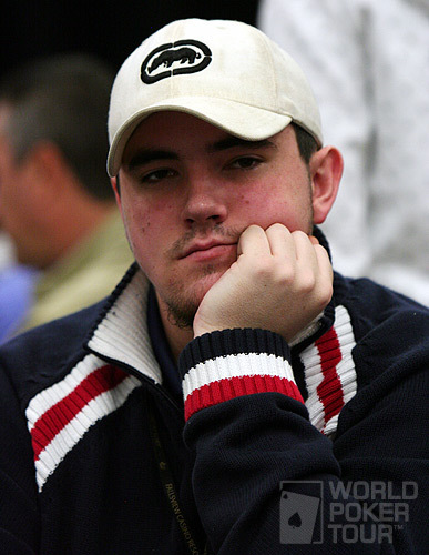 Tim West on Day 2 of the WPT North American Poker Championship at the Fallsview Casino
