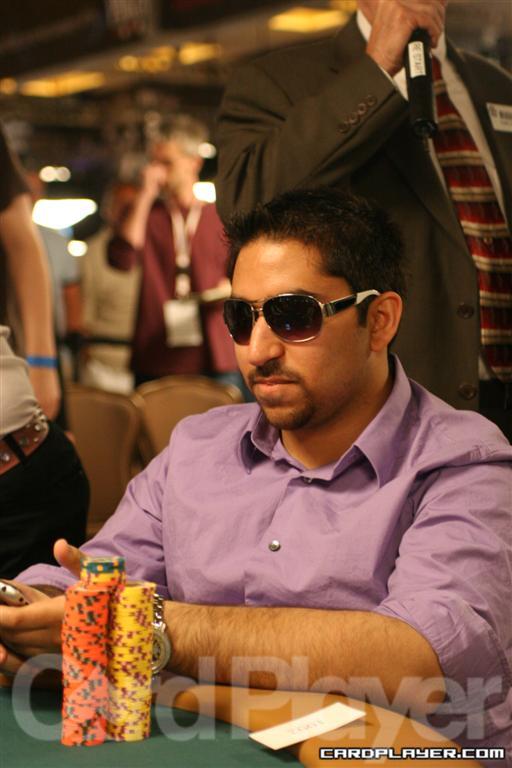 Amit Makhija at the 2008 WSOP