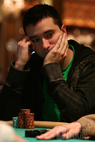 Ryan Daut on Day 4 of the WPT Doyle Brunson Five Diamond Poker Classic