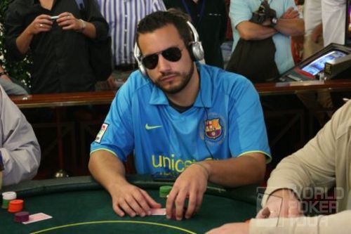 Adam "Roothlus" Levy on Day 1B of the WPT Spanish Championship