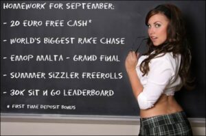 Back to School Poker Lessons at DevilfishPoker.com