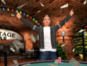 Vladimir Geshkenbein Wins PKR Heads Up Event