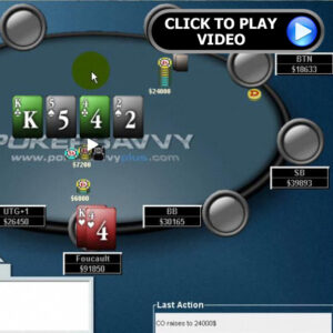 Poker Hand Discussion: What Would You Do With Two Pair?