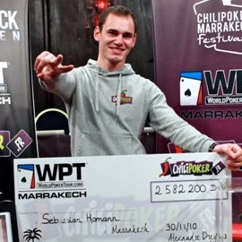 Sebastian Homann Wins WPT Marrakech