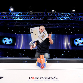 Michal Polchlopek Wins Italian Poker Tour Malta