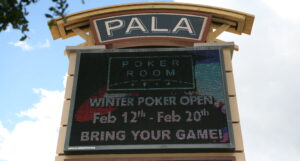 Pala Casino's Winter Poker Open