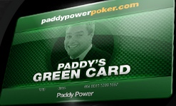Paddy Power Poker VIP Green Card Launched 