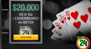 Over $120,000 To Be Won At Bet24 Poker