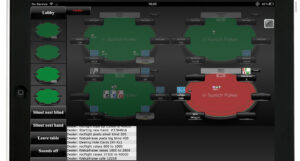 Innovation Allows Four Poker Tables on One iPad Screen 
