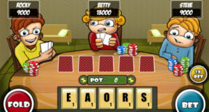 Free App Mixes Word Games With Poker