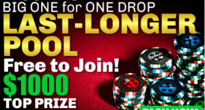 World Series of Poker One Drop Pool Launched