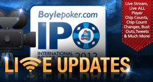 International Poker Open Ploughs On Into Day 2