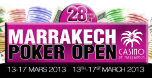 Marrakech Poker Open Starts Today 