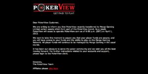 PokerView Turns Off Cameras For Good 