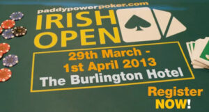 Irish Poker Open Video Released By Paddy Power