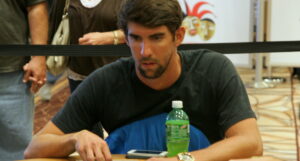 Michael Phelps Makes His WSOP Debut