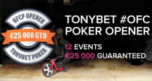 TonyBet Launches Online Open Face Chinese Series