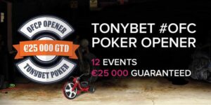 TonyBet Open Face Chinese Series Kicks Off