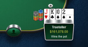 Online Poker: 'Trueteller' Wins $800K